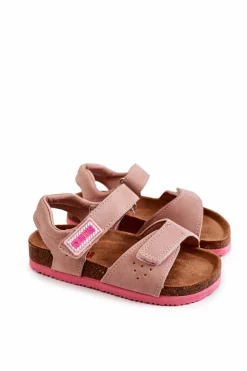 Dziecięce Sandałki Big Star JJ374121 Różowe