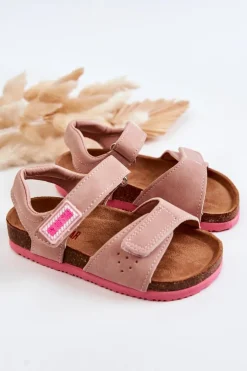 Dziecięce Sandałki Big Star JJ374121 Różowe