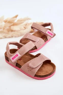 Dziecięce Sandałki Big Star JJ374121 Różowe