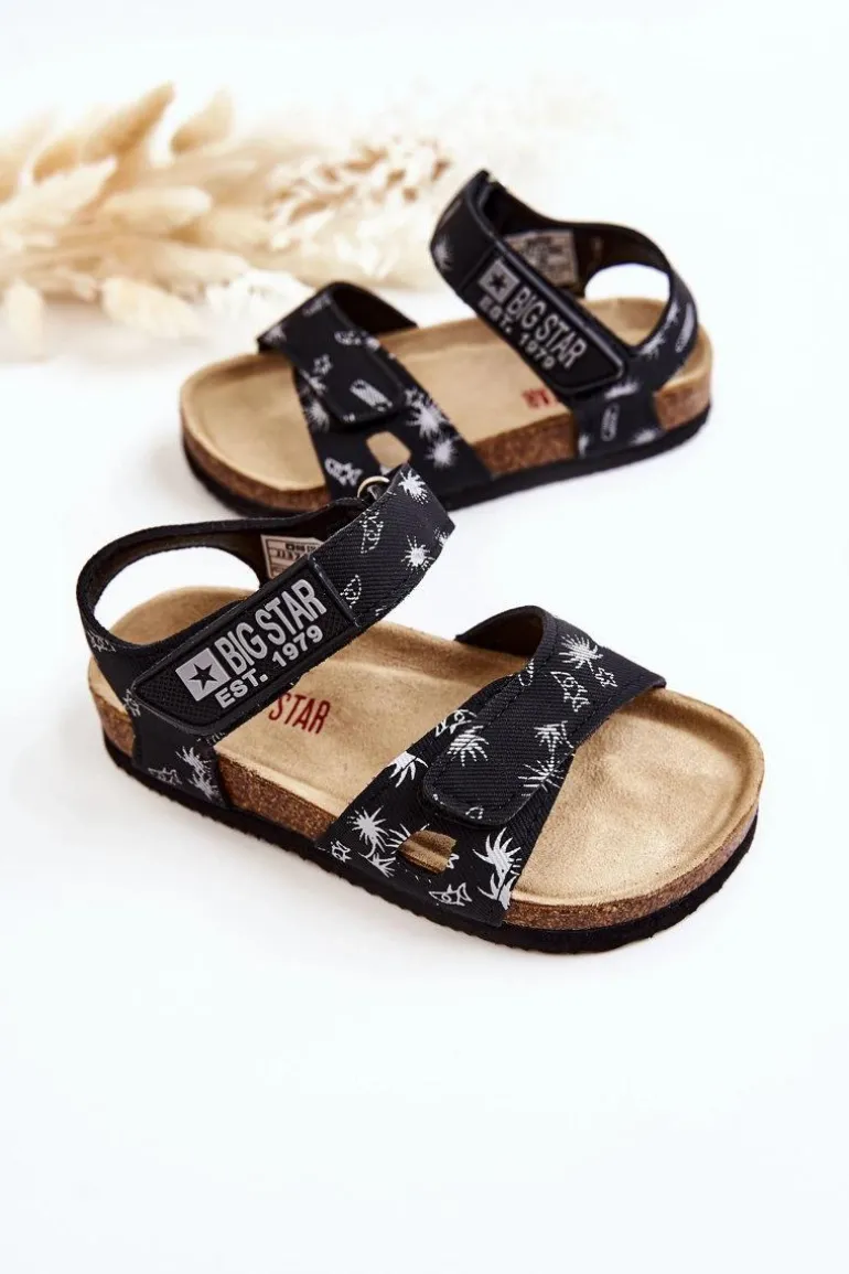 Dziecięce Sandałki Big Star JJ374380 Czarne