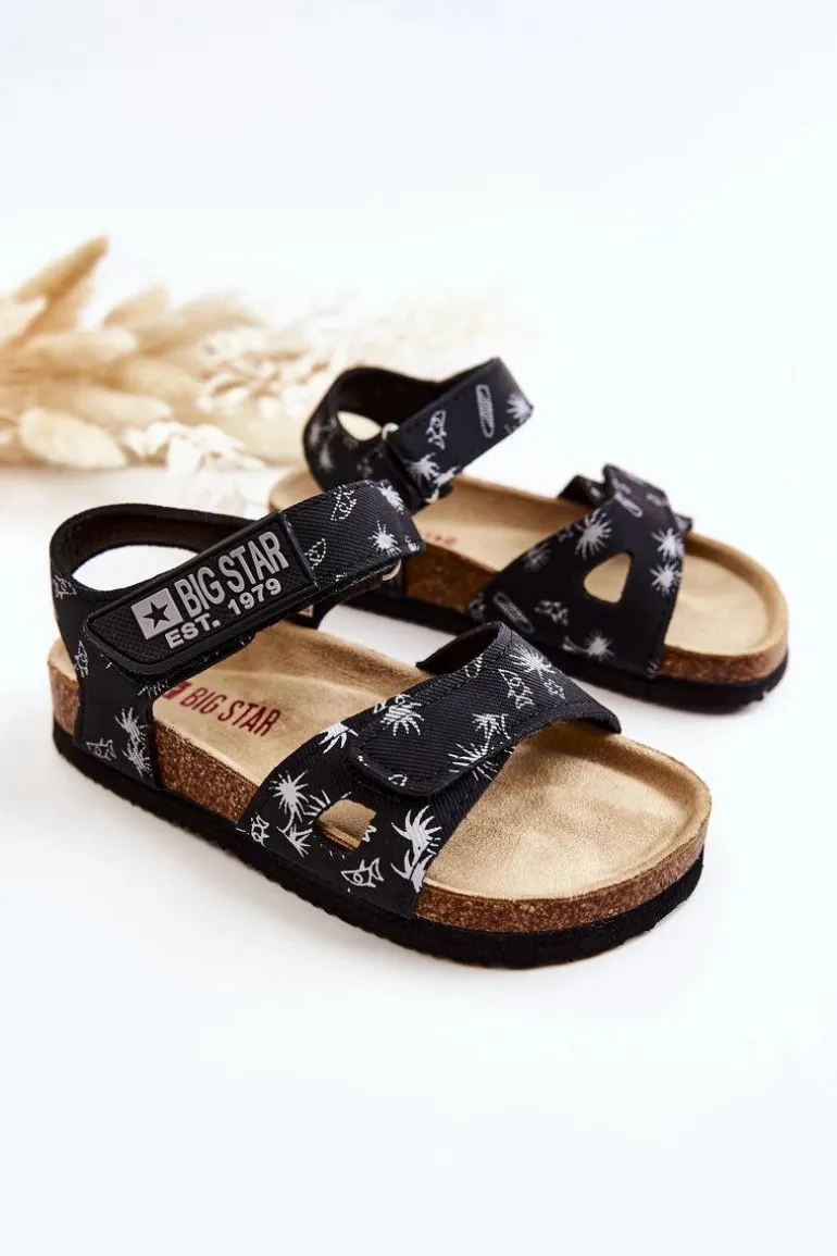 Dziecięce Sandałki Big Star JJ374380 Czarne