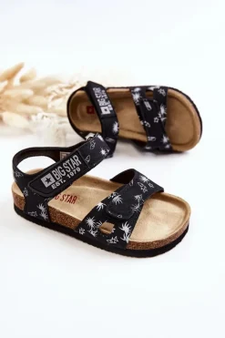 Dziecięce Sandałki Big Star JJ374380 Czarne