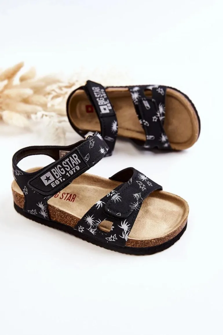 Dziecięce Sandałki Big Star JJ374380 Czarne