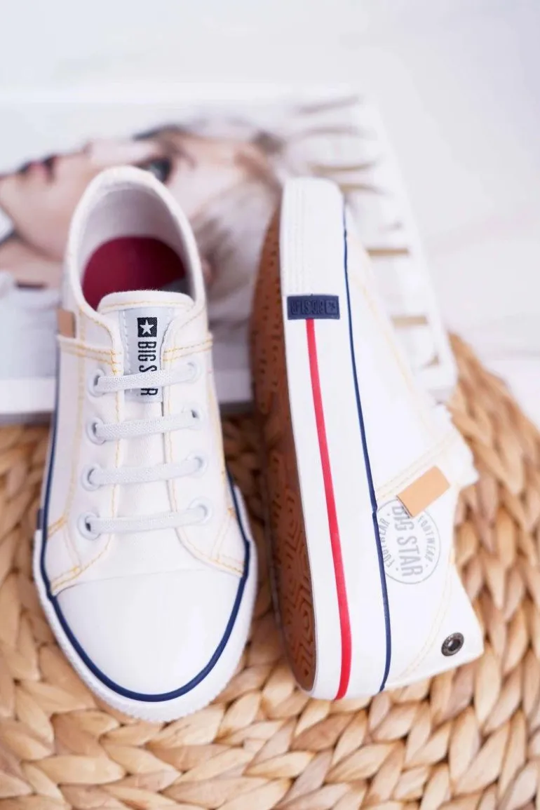 Dziecięce Trampki Big Star Białe DD374130