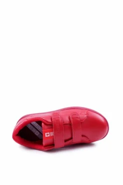 Dziecięce Trampki Na Rzepy Big Star DD374030 Czerwone