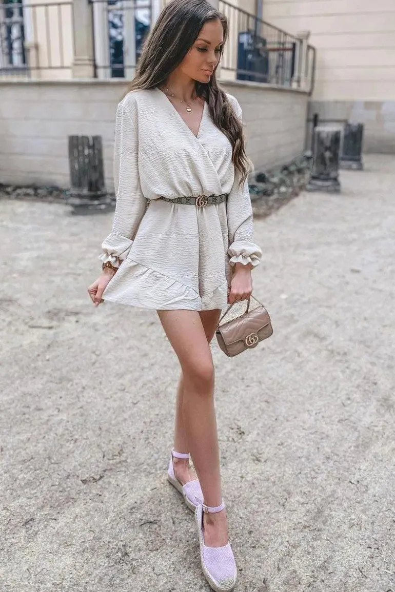 Espadryle Na Słomkowej Platformie Fioletowe Bali