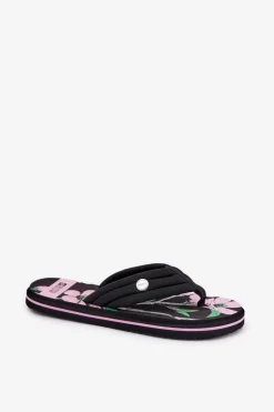 Japonki Klapki Damskie Piankowe Big Star RR274A111 Czarne