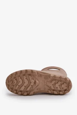 Kalosze Damskie Wodoszczelne LEMIGO GARDEN 752 Camel