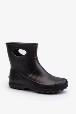 Kalosze Damskie Wodoszczelne LEMIGO GARDEN 752 Czarne