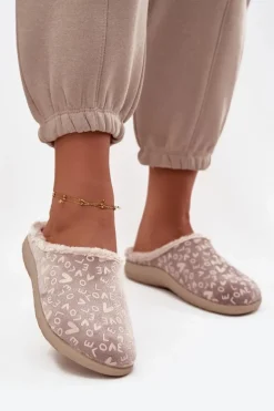Kapcie Damskie Love Inblu ET000032 Beżowe