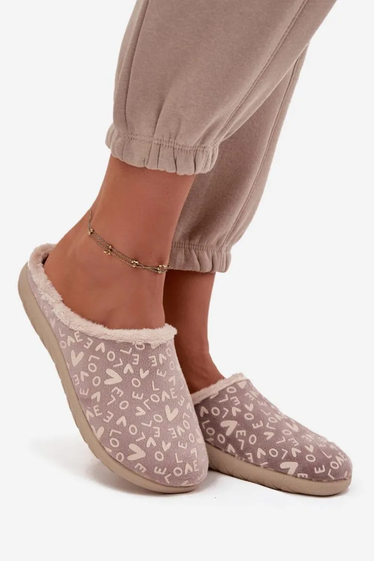 Kapcie Damskie Love Inblu ET000032 Beżowe
