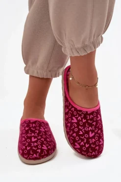 Kapcie Damskie Love Inblu ET000032 Różowe