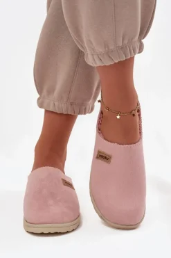 Kapcie Damskie Obuwie Domowe Inblu CS000045 Różowe