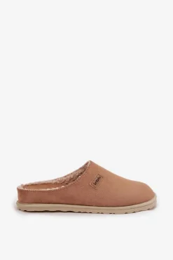 Kapcie Damskie Obuwie Domowe Inblu CS000045 Camel