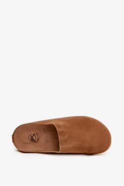 Klapki Chodaki Damskie Na Platformie Camel Sylviane