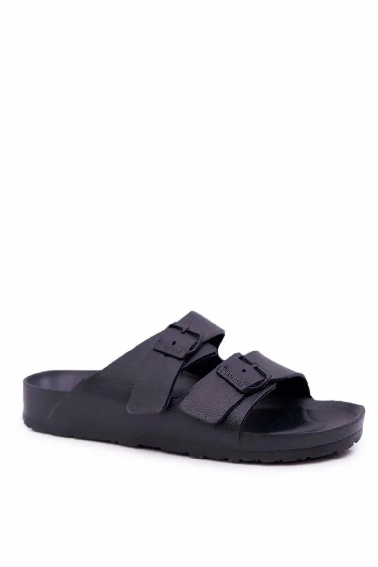 Klapki Damskie Big Star Czarne AA274A156