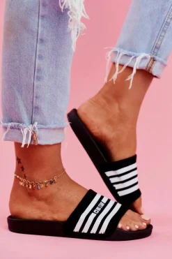 Klapki Damskie Big Star FF274A353 Czarne