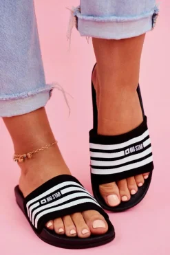 Klapki Damskie Big Star FF274A353 Czarne