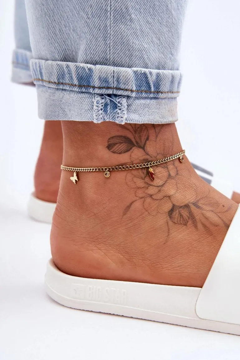 Klapki Damskie Big Star FF274A199 Białe