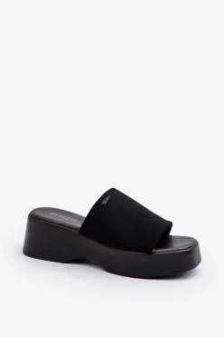 Klapki Damskie Big Star NN274021 Czarne