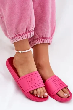 Klapki Damskie Big Star NN274A668 Fuksja