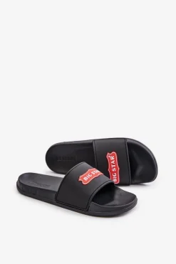 Klapki Damskie Big Star OO274038 Czarne