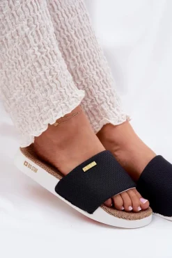 Klapki Damskie Big Star RR274A108 Czarne