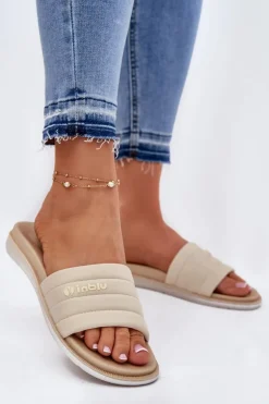 Klapki Damskie Inblu SF000003 Beżowe