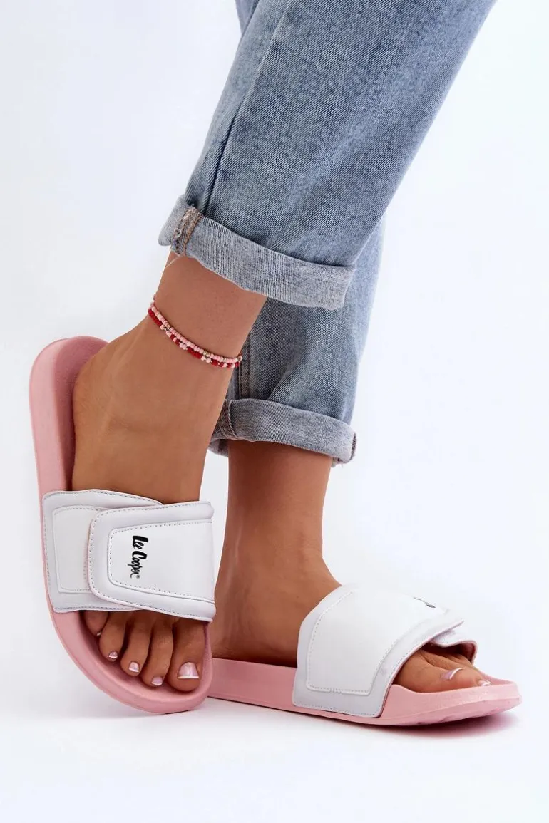 Klapki Damskie Lee Cooper LCW-24-42-2491L Różowe