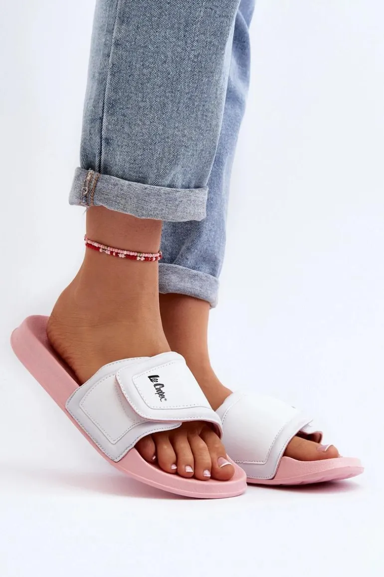 Klapki Damskie Lee Cooper LCW-24-42-2491L Różowe