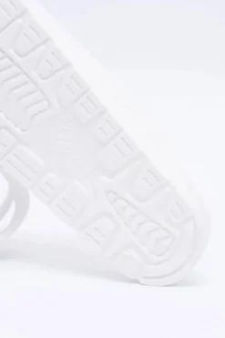 Klapki Damskie Lekkie Ogrodowe Białe