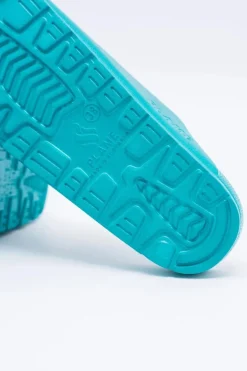 Klapki Damskie Lekkie Ogrodowe Turkusowe