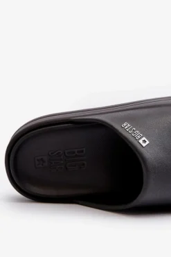 Klapki Damskie Na Platformie Big Star NN274A037 Czarne