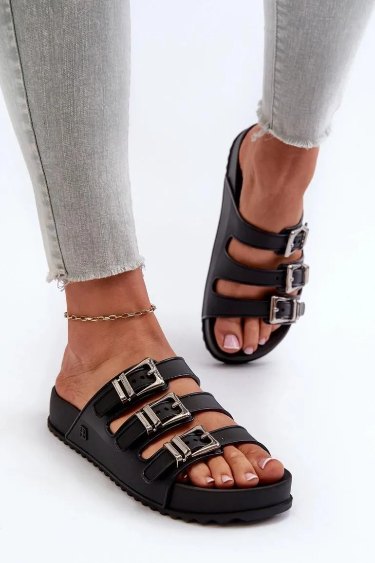 Klapki Damskie Pachnące ZAXY NN2850099 Czarne