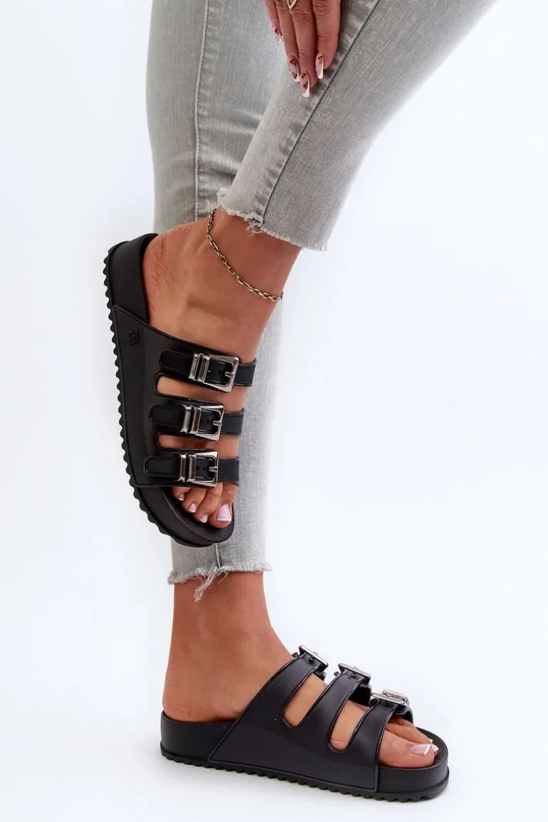 Klapki Damskie Pachnące ZAXY NN2850099 Czarne