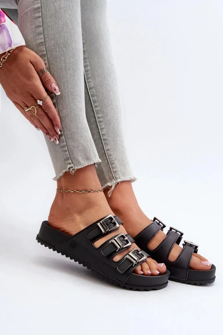 Klapki Damskie Pachnące ZAXY NN2850099 Czarne