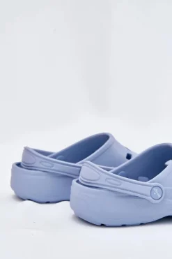 Klapki Damskie Piankowe LEMIGO 806 Niebieskie