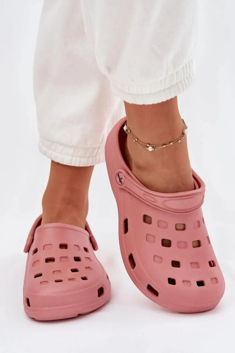 Klapki Damskie Piankowe LEMIGO 806 Różowe