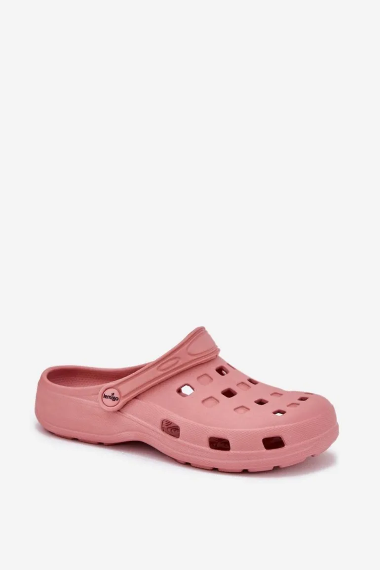 Klapki Damskie Piankowe LEMIGO 806 Różowe