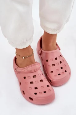 Klapki Damskie Piankowe LEMIGO 806 Różowe