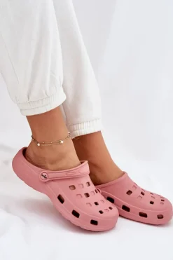 Klapki Damskie Piankowe LEMIGO 806 Różowe