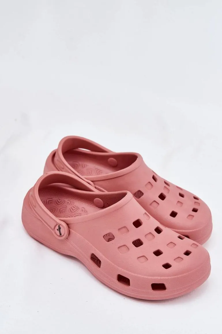 Klapki Damskie Piankowe LEMIGO 806 Różowe