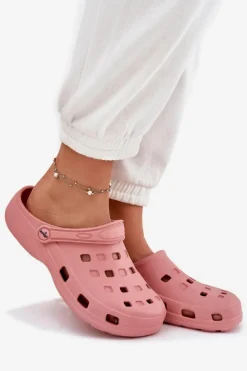 Klapki Damskie Piankowe LEMIGO 806 Różowe