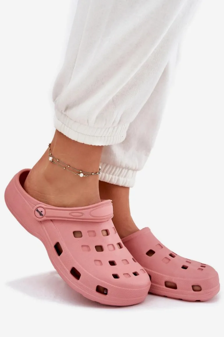 Klapki Damskie Piankowe LEMIGO 806 Różowe