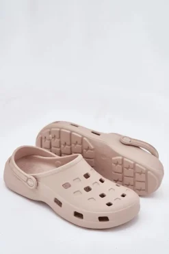 Klapki Damskie Piankowe LEMIGO 806 Beżowe