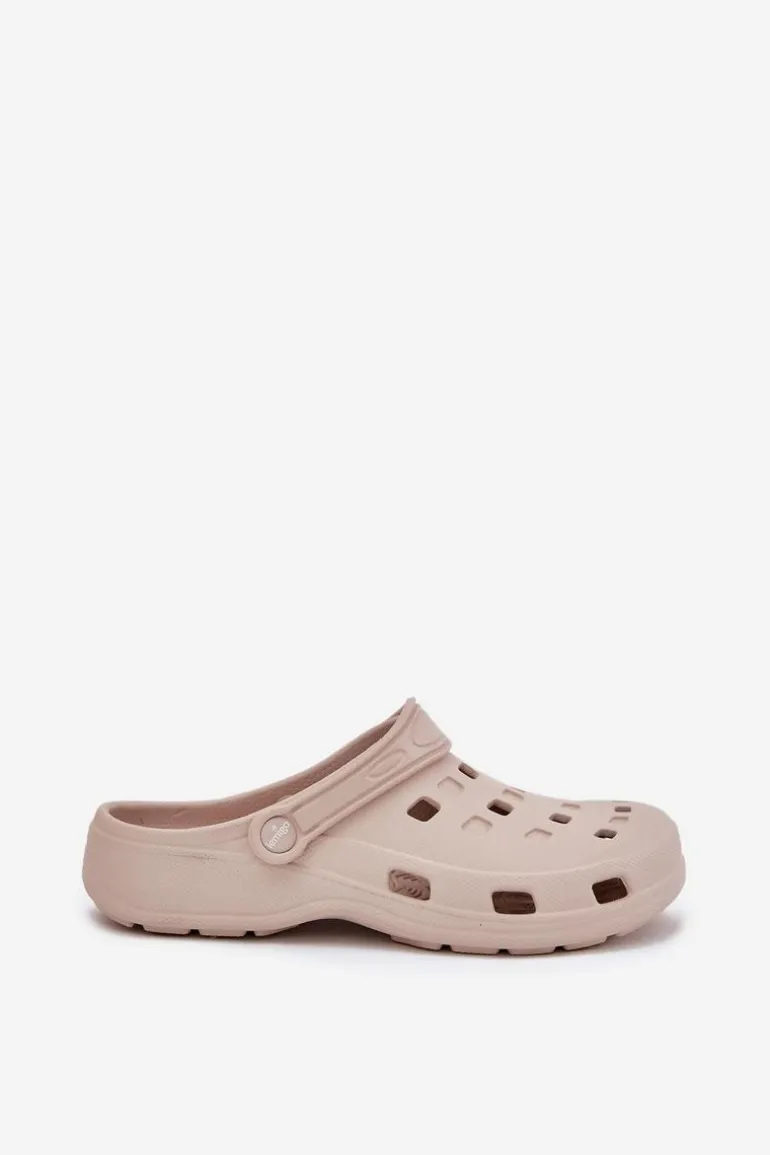 Klapki Damskie Piankowe LEMIGO 806 Beżowe