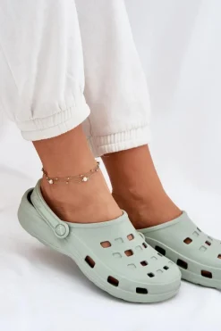 Klapki Damskie Piankowe LEMIGO 806 Miętowe