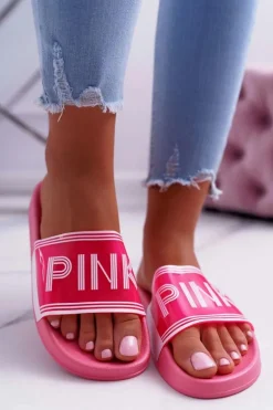 Klapki Damskie Różowe Vrita