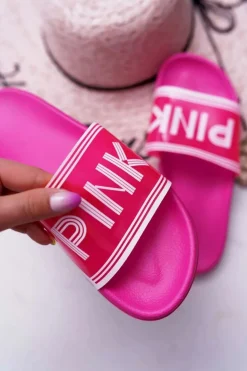 Klapki Damskie Różowe Vrita