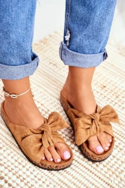 Klapki Na Korkowej Podeszwie Camel Wendy